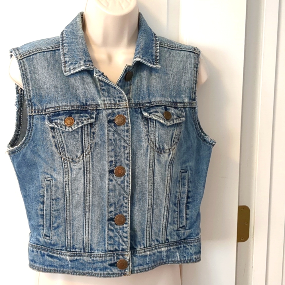 American Eagle Outfitters Denim Vest sz. M
